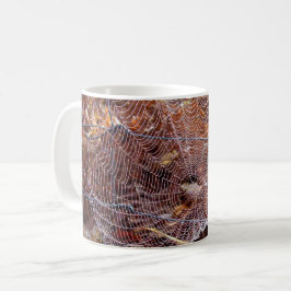 Caneca De Café Rede de Mug de Aranha do Jardim Europeu