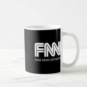 Caneca De Café Rede de Notícias Falsas Fnn Trump