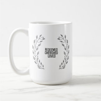 Caneca De Café Redeemed, amado, amado
