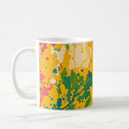 Caneca De Café Redemoinho Abstrato