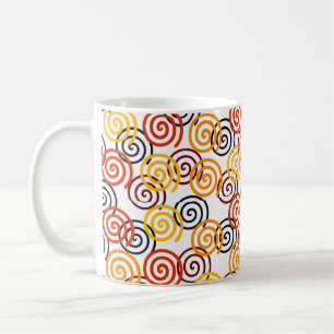 Caneca De Café Redemoinhos de Outono 