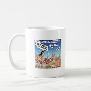 Caneca De Café Redes sociais precoces