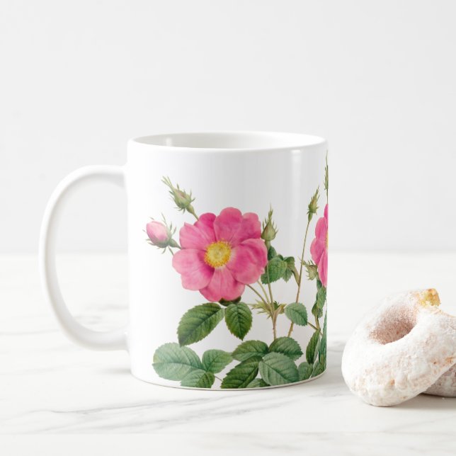 Caneca De Café Redouta Pink Rosa de Café Molhado (Com Donut)