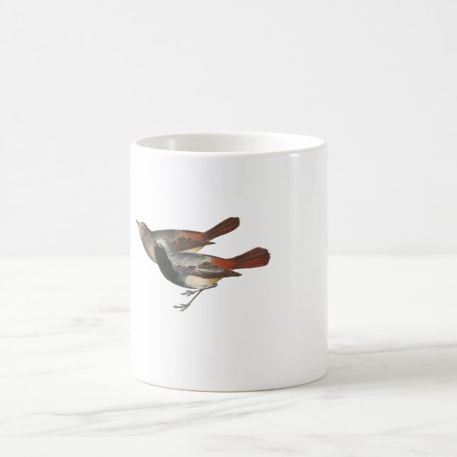 Caneca De Café Redstart preto (Centro)