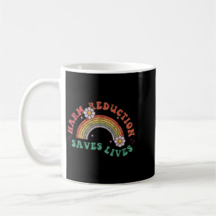 Caneca De Café Redução de Danos Retro Salva Vidas Overdose