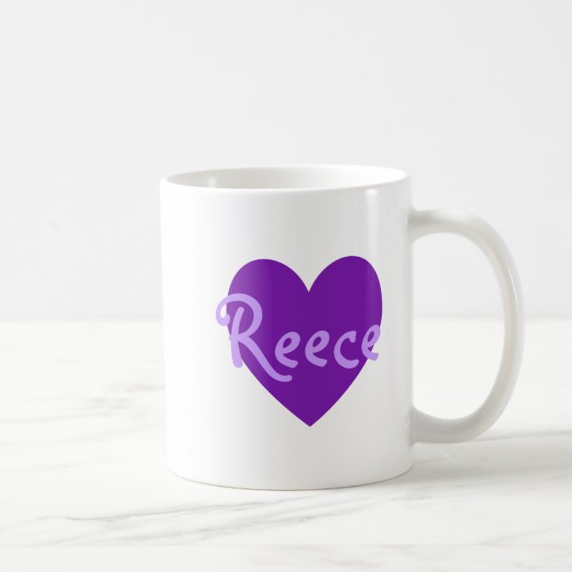 Caneca De Café Reece em Roxo (Direita)