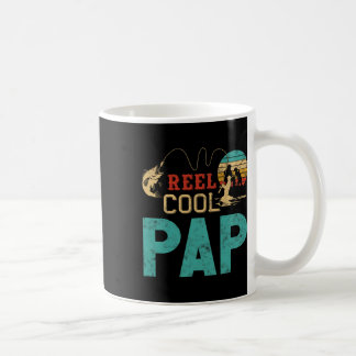 Caneca De Café Reel Cool Pap Fishing Father’s Day Gift For Fisher