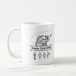Caneca De Café "Reely Cool Dad" Fishing Mug
