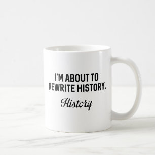 Caneca De Café Reescrever História