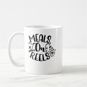 Caneca De Café Refeições De Pesca Engraçadas Em Lover De Enguias