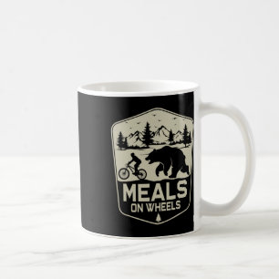 Caneca De Café Refeições Em Rodas Ciclismo Bear Mountain Biking N