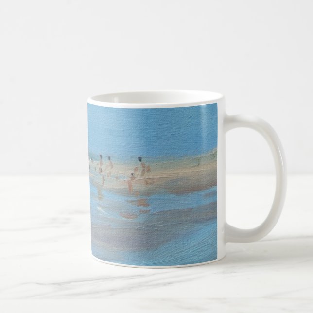 Caneca De Café Reflexão azul Montalivet (Direita)