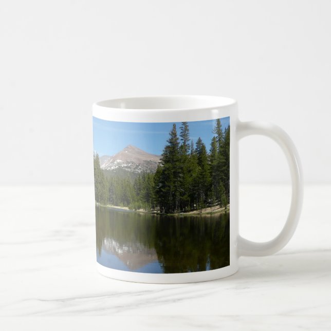 Caneca De Café Reflexão do Lago Yosemite (Direita)