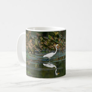 Caneca De Café Reflexo Branco De Café Mug