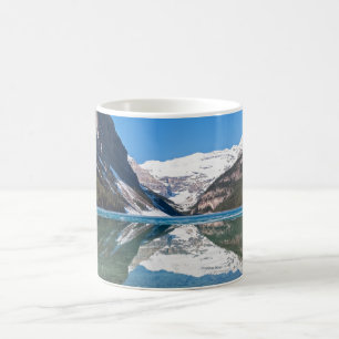 Caneca De Café Reflexo no Lago Louise - Banff NP, Canadá