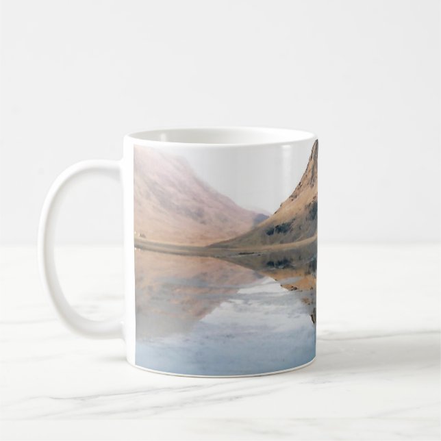 Caneca De Café Reflexões Perfeitas (Esquerda)