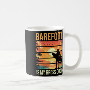 Caneca De Café Refoot É Meu Código de Vestimenta Férias de Praia