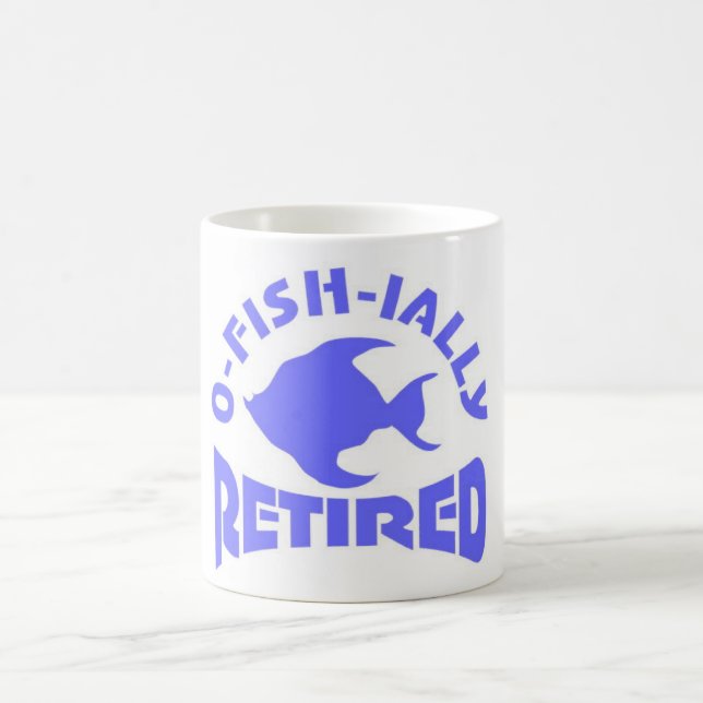 Caneca De Café Reforma fofa de um pescador (Centro)
