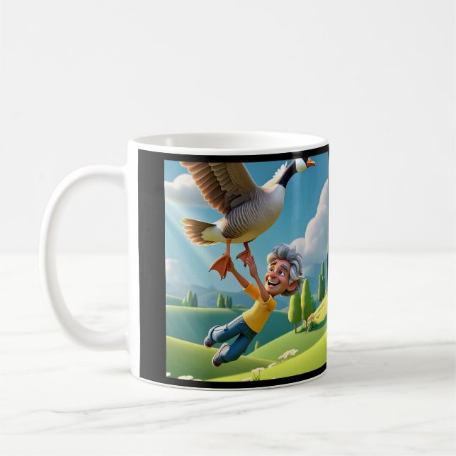 CANECA DE CAFÉ " REFORMADO E FELIZ " (Esquerda)