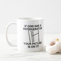 Refrigerador do Deus Cristão Sua Imagem