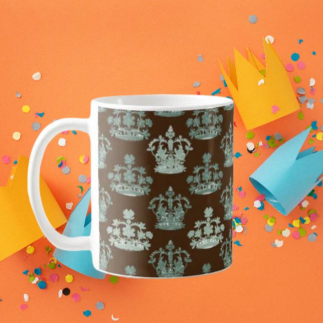 Caneca De Café Regal Crowns (Criador carregado)