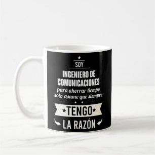 Caneca De Café Regalos Para Ingeniero De Comunicaciones