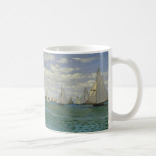 Caneca De Café Regata de Claude Monet   em Sainte-Adresse