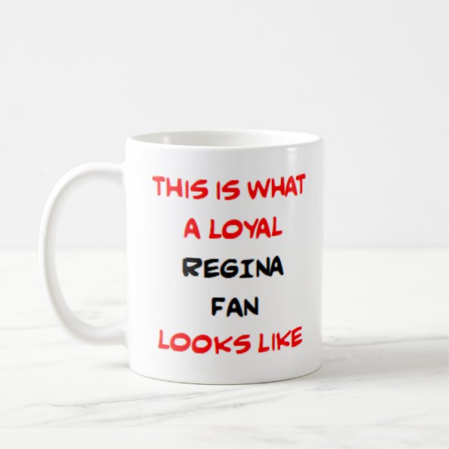 Caneca De Café regina fan, loyal (Esquerda)