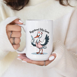 Caneca De Café Registered Silly Goose Coffee Mug