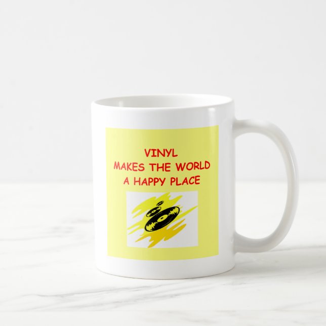 Caneca De Café registros de vinil (Direita)
