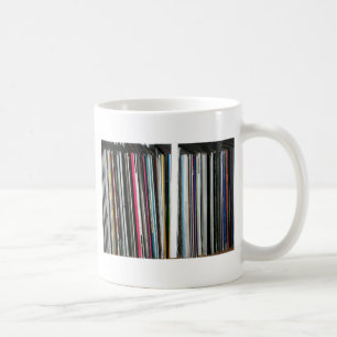 Caneca De Café Registros de vinil