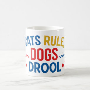Caneca De Café Regra de Gatos