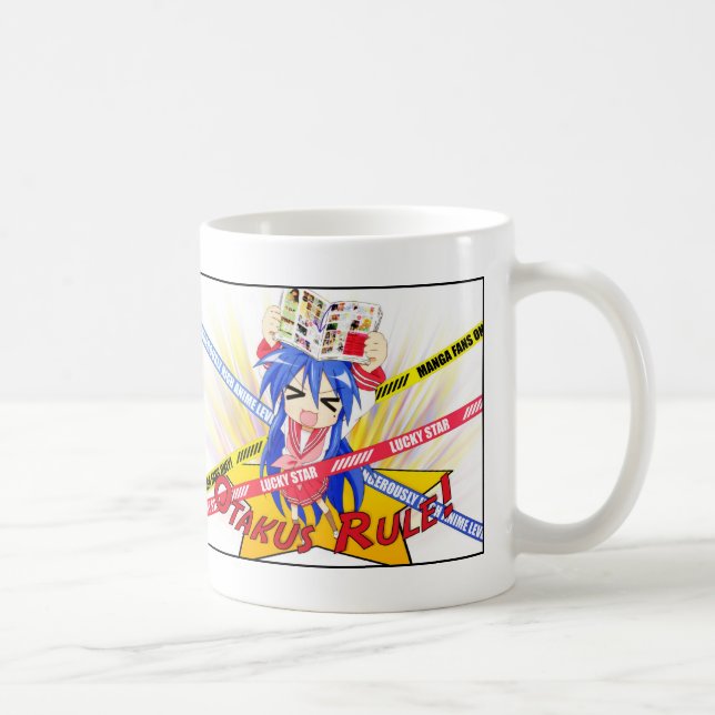 Caneca De Café Regra de Otakus! (Direita)
