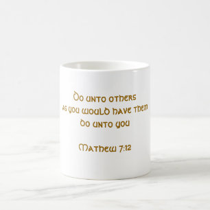 Caneca De Café Regra de ouro