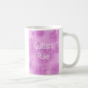 Caneca De Café Regra de Quilters!