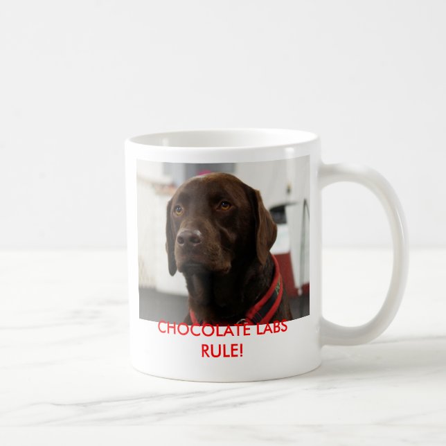 CANECA DE CAFÉ REGRA DOS LABORATÓRIOS DO CHOCOLATE! (Direita)