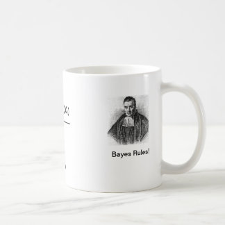 Caneca De Café Regras de Bayes!
