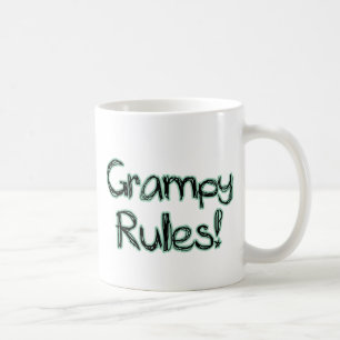 Caneca De Café Regras de Grampy