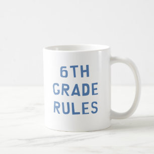 Caneca De Café Regras de Grau 6