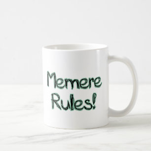 Caneca De Café Regras de Memere!