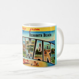 Caneca De Café Rehoboth Beach Postcard Mug