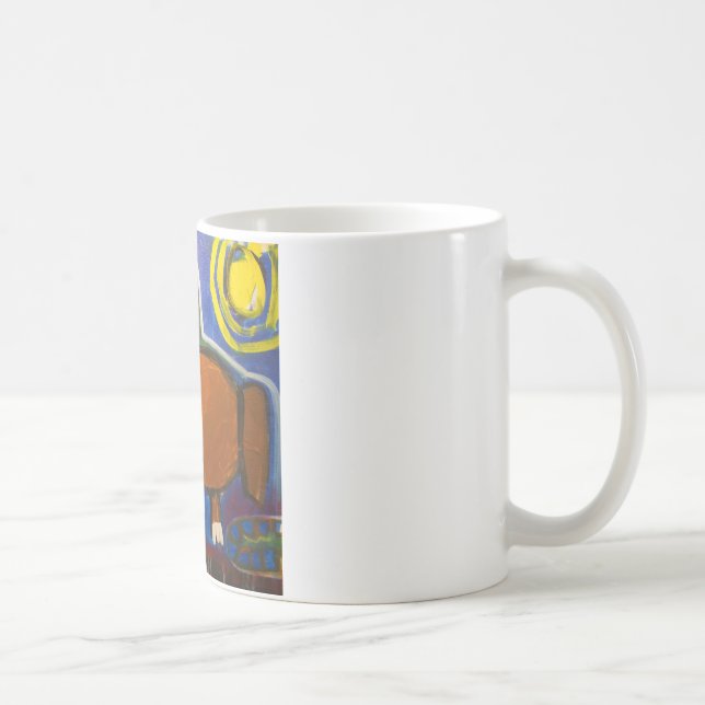 Caneca De Café Rei Cão por Roberto & por John (Direita)