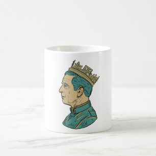 Caneca De Café Rei Charles
