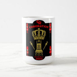 Caneca De Café Rei Charles III Coronação Comemorativa Souvenir
