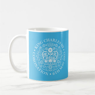 Caneca De Café Rei Charles III Coronação Emblem Tea/ Café Mug