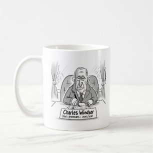 Caneca De Café Rei Charles - Um dos Pronouns "um" e "um".
