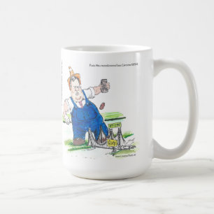 Caneca De Café Rei Christie & Ponte GW Engraçado