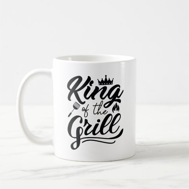 Caneca De Café Rei Da Grelha (Esquerda)