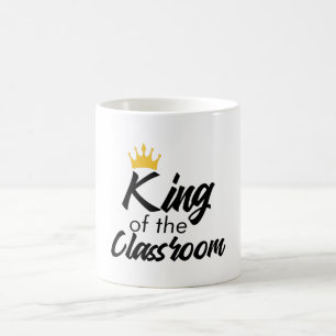 Caneca De Café Rei Da Sala De Aula Legal De Volta À Cotação Da