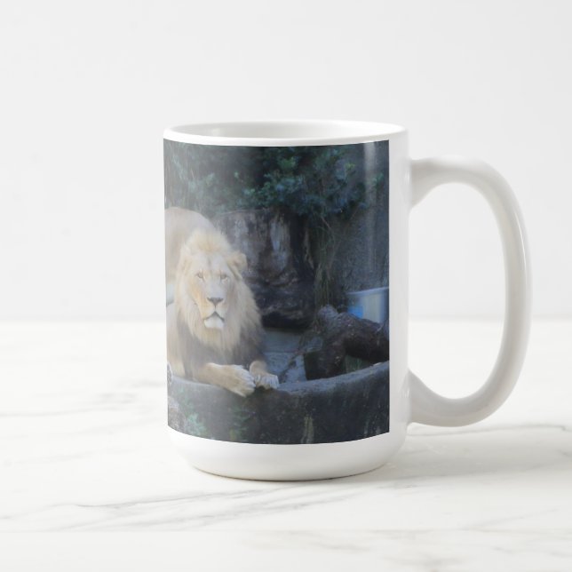 Caneca De Café Rei da Selva 'Leão' (Direita)